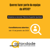 Recrutamento de Técnico(a) Superior para a APCVD